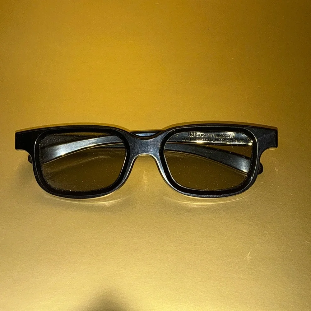 3D Black Glasses